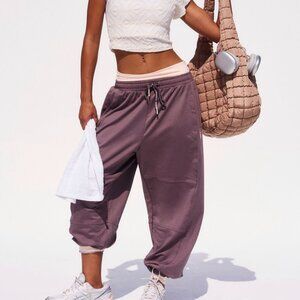 NWT Free People Get Heated Pants in Driftwood Combo